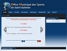 Tablet Screenshot of oms-stgalmier.fr